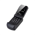 Long-CZ J9 Mini Flip Mobiltelefon - GSM, Bluetooth - Svart