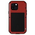 Love Mei Powerful iPhone 13 Mini Hybrid-deksel - Rød