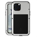 Love Mei Powerful iPhone 13 Pro Max Hybrid-deksel - Sølv