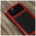 Love Mei Powerful iPhone 13 Hybrid-deksel - Rød
