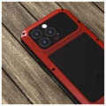 Love Mei Powerful iPhone 13 Pro Hybrid-deksel - Rød
