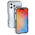 Luphie Safe Lock iPhone 13 Pro Max Metall Bumper - Sølv