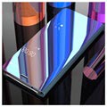Luxury Mirror View iPhone 7/8/SE (2020)/SE (2022) Flip-deksel - Blå