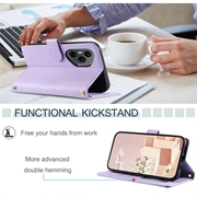 Honor 400 Pro Luksuriøst Vattert Lommeboketui