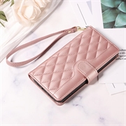 Xiaomi 17 Luksuriøst Vattert Lommeboketui - Roségull