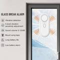 M001 Trådløs dør-/vindusalarm - sabotasjesikker sikkerhetssensor med høyt decibel