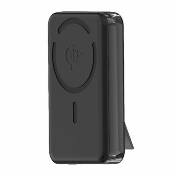 M02A 10000mAh Qi2 Magnetisk Trådløs Powerbank med Innebygd Stativ - 35 W