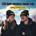 M1-BTD3 LED-lue med Bluetooth-høyttalere - hvitt lys - svart