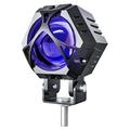 M1 PRO LED-spotlight for motorsykkel/bil – 18000lm, 10 lysmoduser, IP68, 9–32V – svart