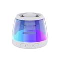M2 Mini magnetisk Bluetooth-høyttaler med RGB-lys - hvit
