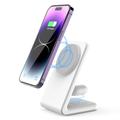 M2A 2-i-1 magnetisk loddrett ladestativ for iPhone og AirPods