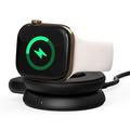 M40 2-i-1 magnetisk trådløs lader for iPhone, Apple Watch, AirPods - 25W/5W