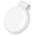 M40 2-i-1 magnetisk trådløs lader for iPhone, Apple Watch, AirPods - 25W/5W - Hvit