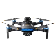 M6 børsteløs, sammenleggbar drone med to kameraer og hindringsunngåelse - svart