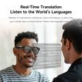 M89 AI Smarte oversettelsesbriller med HD-kamera og Bluetooth-samtaler - svart