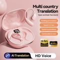 M95 Sports-øretelefoner med 144-språklig AI-oversetter - Rosa