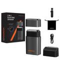 MAXGROOM ZG-F5580 2-i-1 vanntett elektrisk barbermaskin