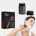 MAXGROOM ZG-F5580 2-i-1 vanntett elektrisk barbermaskin