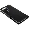 Mercury Goospery Fancy Diary Samsung Galaxy S23 Ultra 5G Lommebok-deksel - Svart