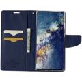 Mercury Goospery Fancy Diary Samsung Galaxy S23 Ultra 5G Lommebok-deksel - Lilla