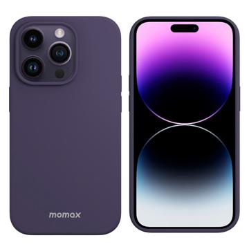 Momax Silicone 2.0 iPhone 14 Pro Hybrid-deksel - Lilla