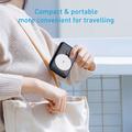 MP07 3-i-1 10000mAh magnetisk powerbank med innebygd kabel og stativ - MagSafe-kompatibel - svart
