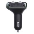 MT04 Bluetooth-adapter for bil FM-sender HiFi musikk MP3-spiller Type-C + USB-bil lader