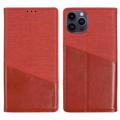 Muxma MX109 iPhone 14 Pro Lommebok-deksel - Rød