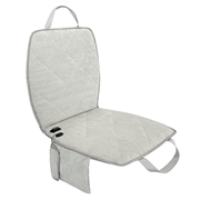 MYDAYS OUTDOOR 850230 Oppvarmet setepute med ryggstøtte - Grå