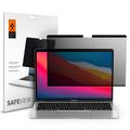 MacBook Air 13" 2022/2025 Spigen SafeView magnetisk skjermbeskytter for personvern