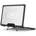 MacBook Air 13" 2023/2025 Tech-Protect SmartShell Pro-etui - svart / klar