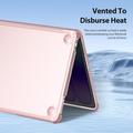 MacBook Neo 13" (2026) Dux Ducis LCGH beskyttelsesdeksel - rosa