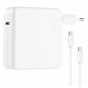 MacBook Pro 13/14/15" USB-C-lader - 87W - hvit
