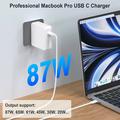 MacBook Pro 13/14/15" USB-C-lader - 87W - hvit