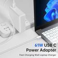 MacBook Pro 13" USB-C-lader - bærbar PC-lader - 61W - hvit