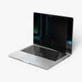 MacBook Pro 14" 2021/2025 Spigen SafeView magnetisk skjermbeskytter for personvern
