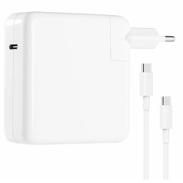 MacBook Pro 16/15" USB-C-lader - 96W - USB-C-kabel - hvit