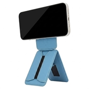 MagSafe-kompatibelt stativ / selfiestang med kortholder til iPhone - blå