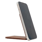 MagSafe-kompatibelt stativ/selfiestang med kortholder til iPhone - brun