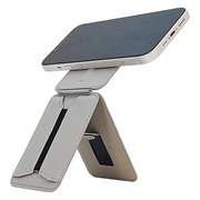 MagSafe-kompatibelt stativ/selfiestang med kortholder til iPhone - grå