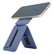 MagSafe-kompatibelt stativ/selfiestang med kortholder til iPhone - lilla