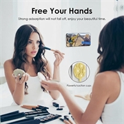 MagSafe-telefonholder i silikon med sugekopp - gul