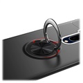 OnePlus 7T Pro Magnetisk Ring Grep Deksel - Svart