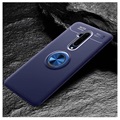 OnePlus 7T Pro Magnetisk Ring Grep Deksel - Blå
