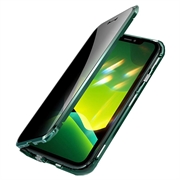 iPhone 11 Magnetisk Deksel med Personvernherdet Glass