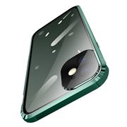 iPhone 11 Magnetisk Deksel med Personvernherdet Glass