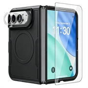iPhone Duo magnetisk-deksel med beskyttelsesglass og kameralinsbeskytter