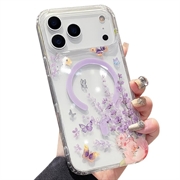 iPhone 17 Pro Max magnetisk-deksel med innebygde rhinestones