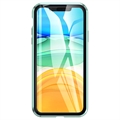 iPhone 11 Magnetisk Deksel med Personvernherdet Glass - Grønn