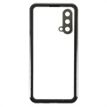 OnePlus Nord CE 5G Magnetic Deksel med Herdet Glass Bakbeskytter - Svart